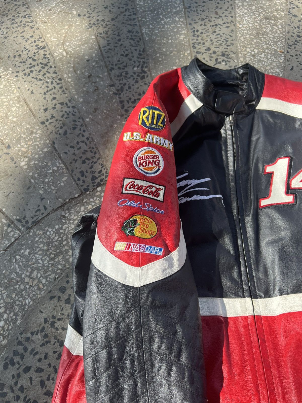 NASCAR × Oakley Nascar Tony Steward 14 Office Depot Racing Jacket Size US XL / EU 56 / 4 - 6 Thumbnail