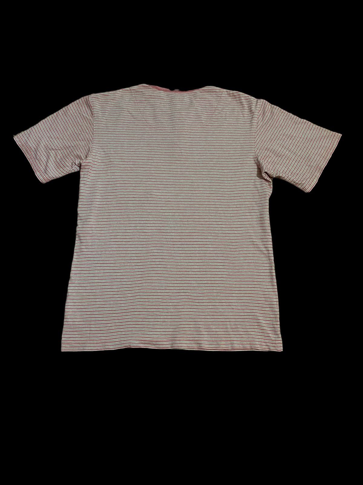 Japanese Brand Vintage ELLE HOMME Striped Single Pocket M Size US M / EU 48-50 / 2 - 2 Thumbnail