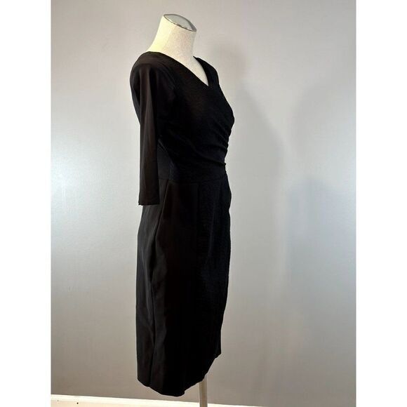 Chiara Boni Chiara Boni La Petite Robe Snake Embossed Print Dress in Bla Size M / US 6-8 / IT 42-44 - 2 Thumbnail