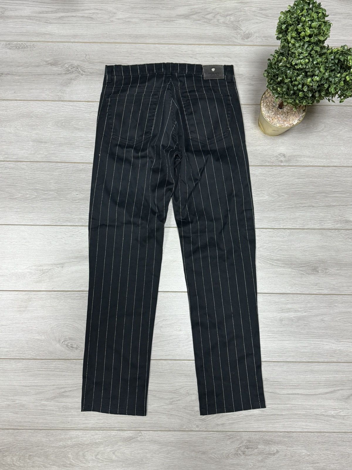 Versace Jeans Couture Versace medusa striped pants casual Size US 32 / EU 48 - 1 Thumbnail
