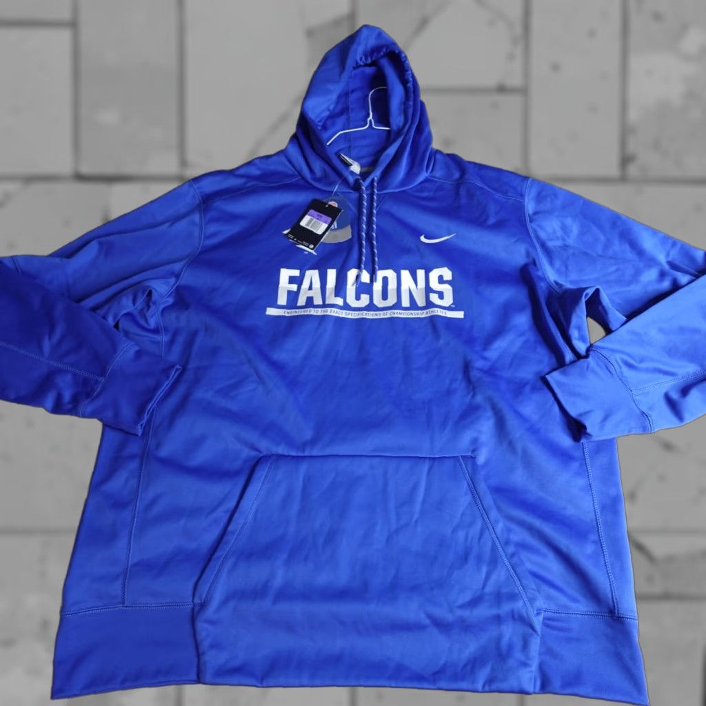 Nike VINTAGE Nike Hoodie 3XL Blue Air Force Falcons Mens Sweatshirt Pullover Size US XXL / EU 58 / 5 - 1 Thumbnail