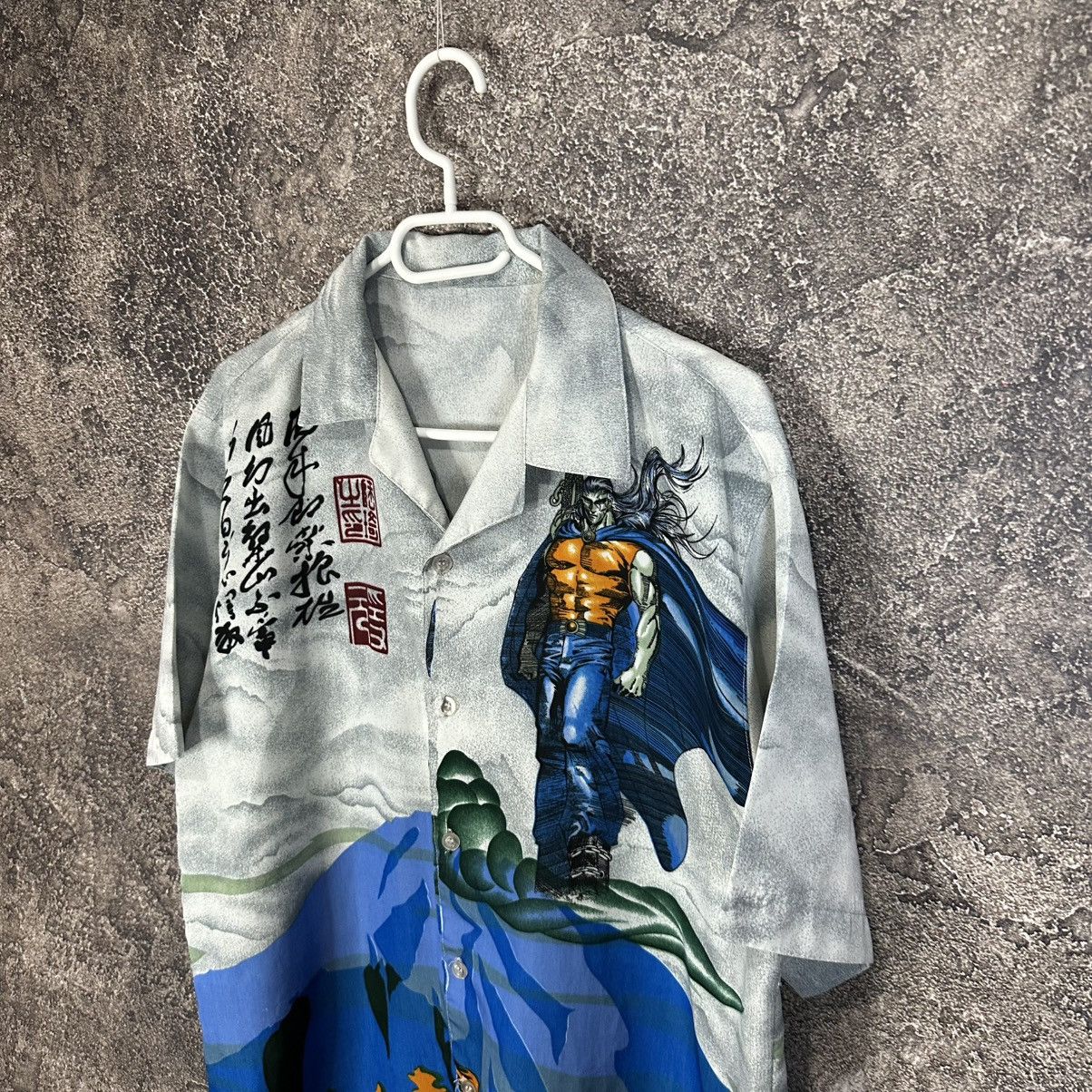 Anime Vintage Anime Berserk AOP Crazy Design Shirt Size US XL / EU 56 / 4 - 12 Thumbnail