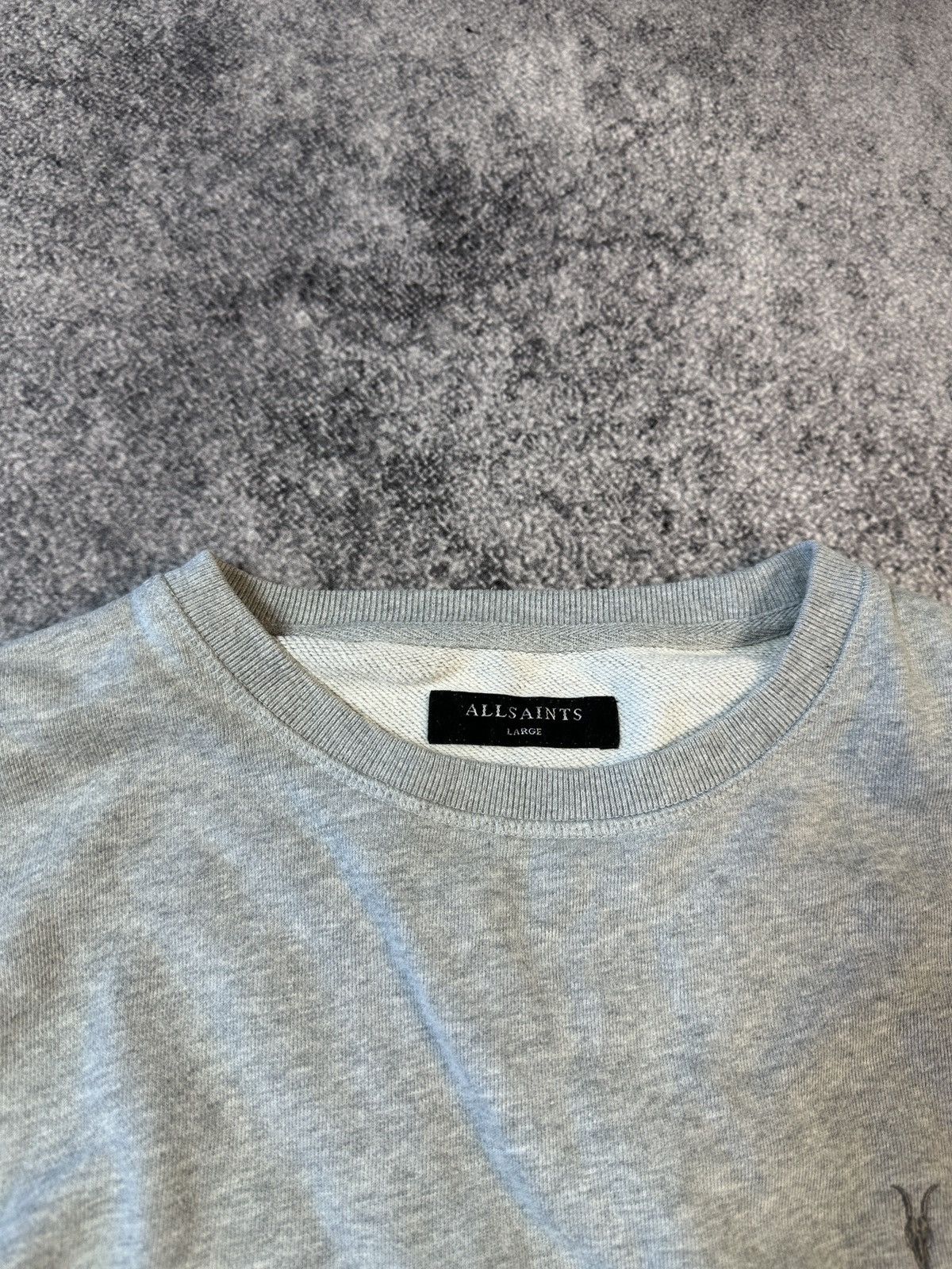 Allsaints × Vintage Allsaints Sweatshirt Streetwear Rare Causal USA Style L Size US L / EU 52-54 / 3 - 3 Thumbnail
