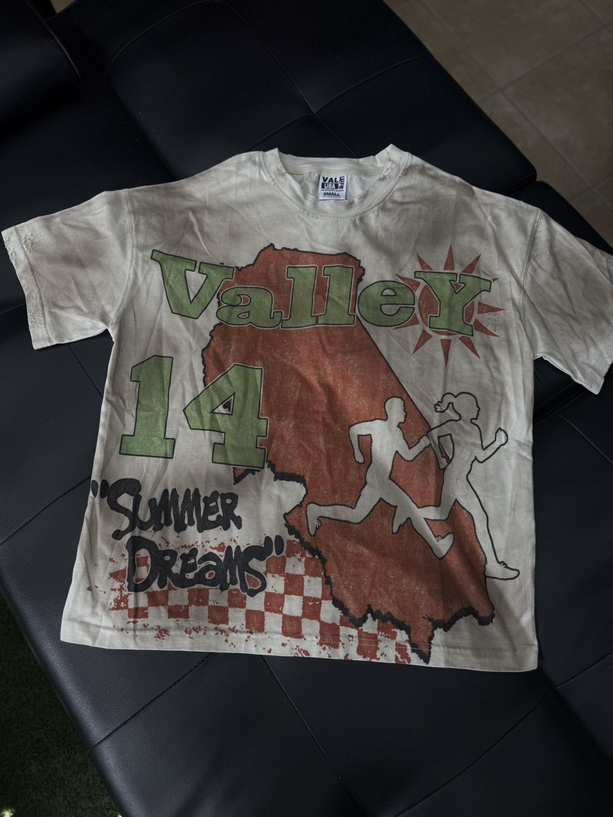 Vale Valley White “Summer Dreams” Tee Size S (NEW) Size US S / EU 44-46 / 1 - 2 Thumbnail