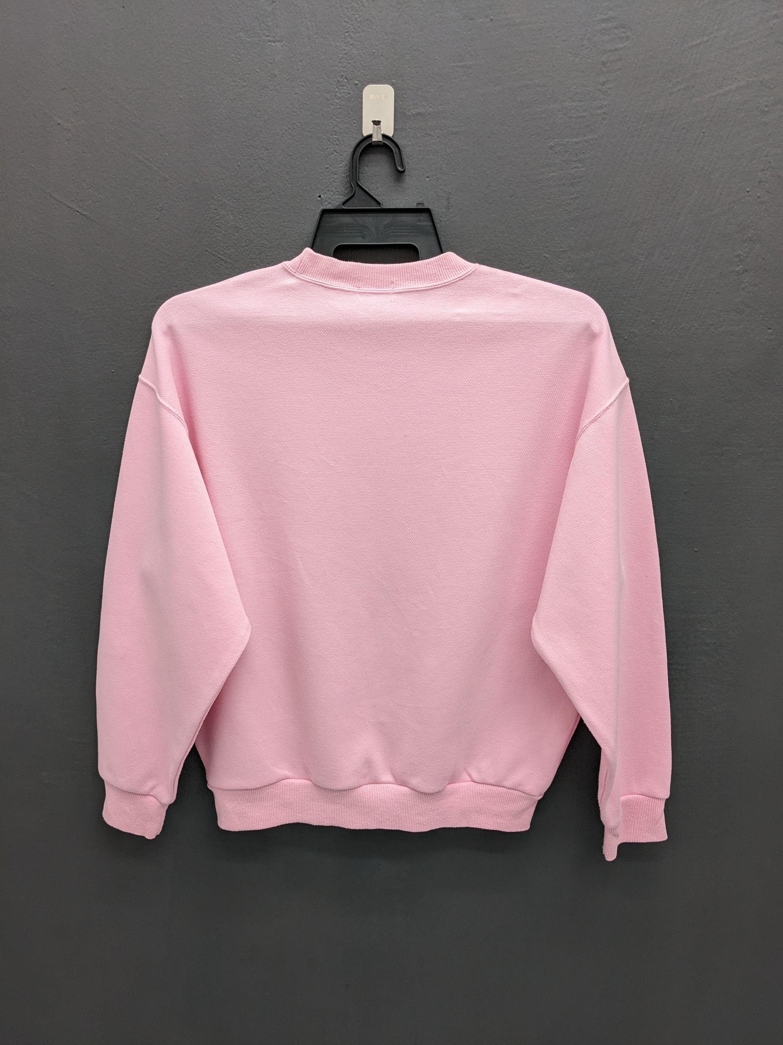 Asics Vintage Asics Classic Pink Crewneck Sweatshirt Size US M / EU 48-50 / 2 - 6 Thumbnail