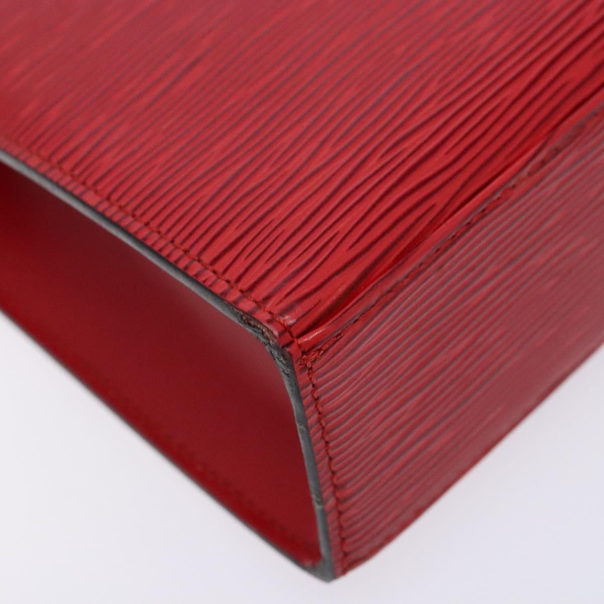 Louis Vuitton LOUIS VUITTON Epi Malesherbes Hand Bag Red M52377 Size ONE SIZE - 16 Thumbnail