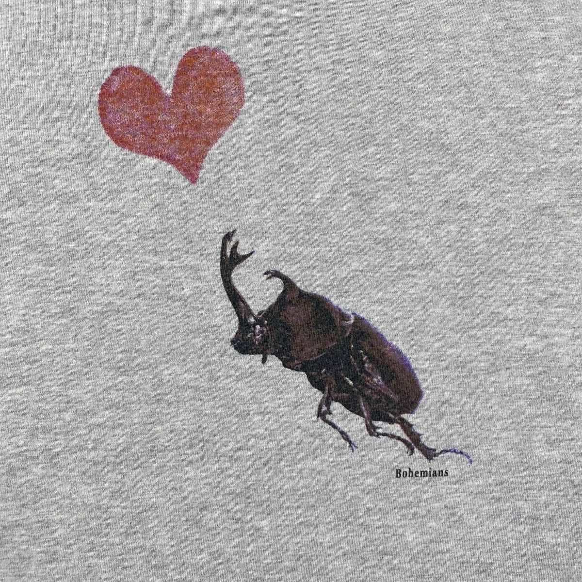 Japanese Brand BOHEMIANS Rhinoceros Beetle Banksy Art Tee Shirt Medium Size US M / EU 48-50 / 2 - 2 Thumbnail