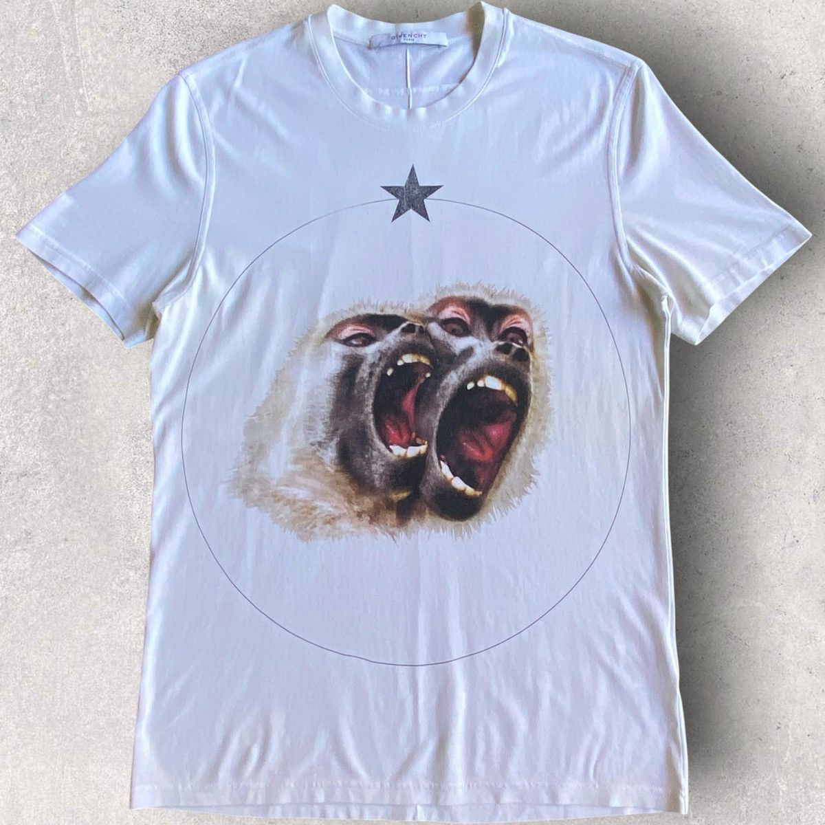 Givenchy Fall17 Brother Monkey T Shirt Size US S / EU 44-46 / 1 - 1 Thumbnail