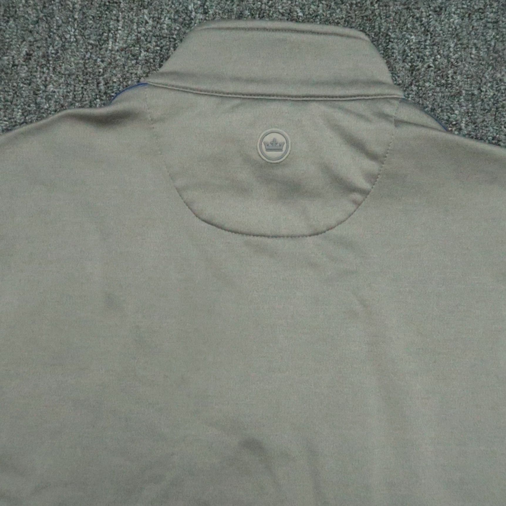 Peter Millar Peter Millar Crown Sport Pullover Men Medium Gray Fleece Performance Quarter Zip Shirt Size US M / EU 48-50 / 2 - 5 Thumbnail