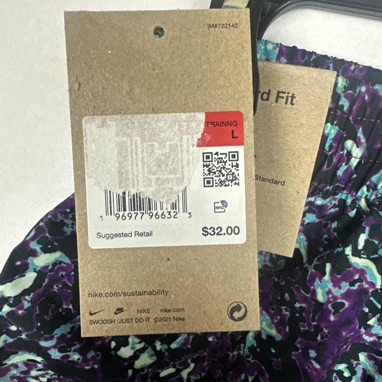Nike NWT Nike Dri-Fit Shorts Youth Kids Boys SZ Large Purple Size US 30 / EU 46 - 6 Thumbnail