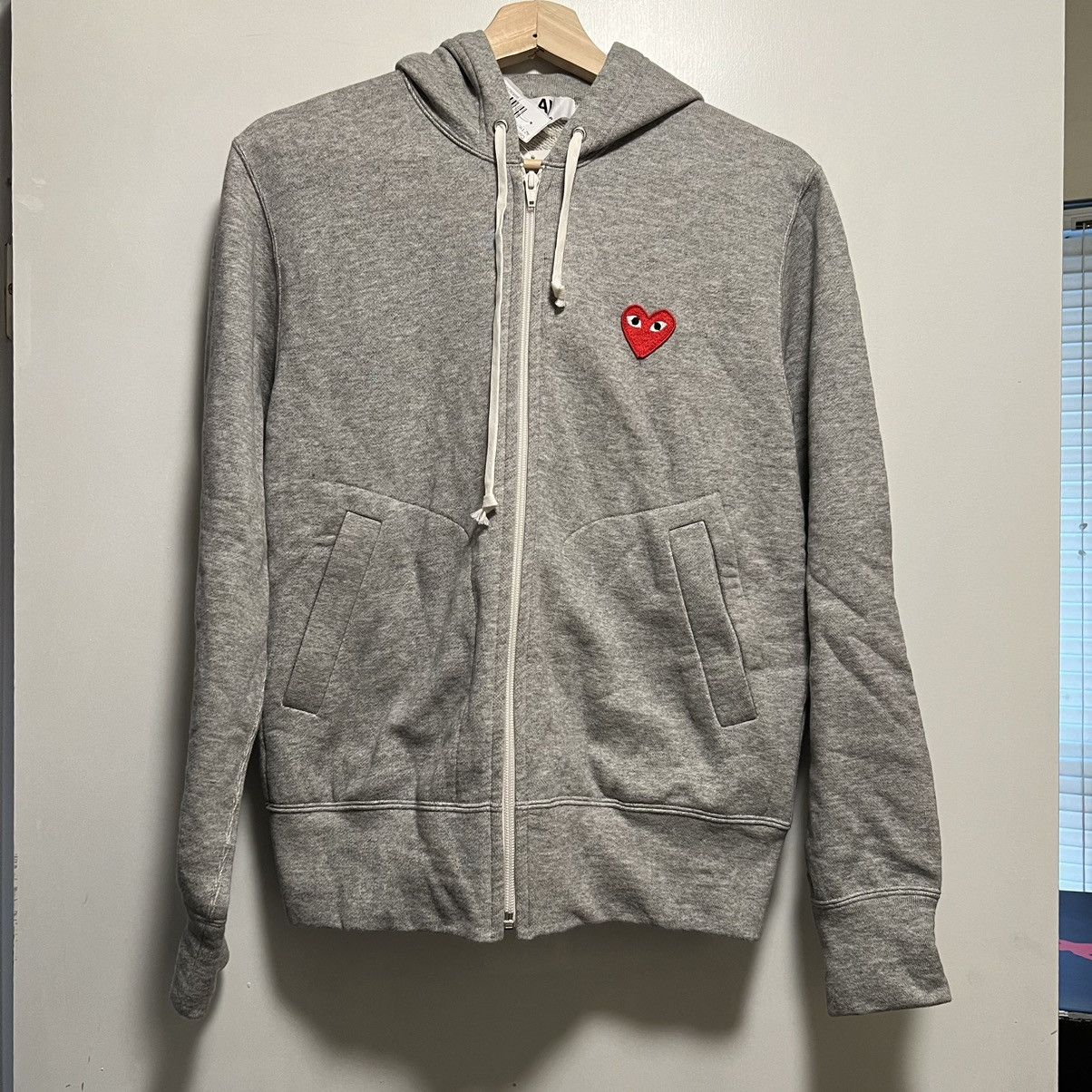Comme Des Garcons Zip Up Hoodie | Grailed