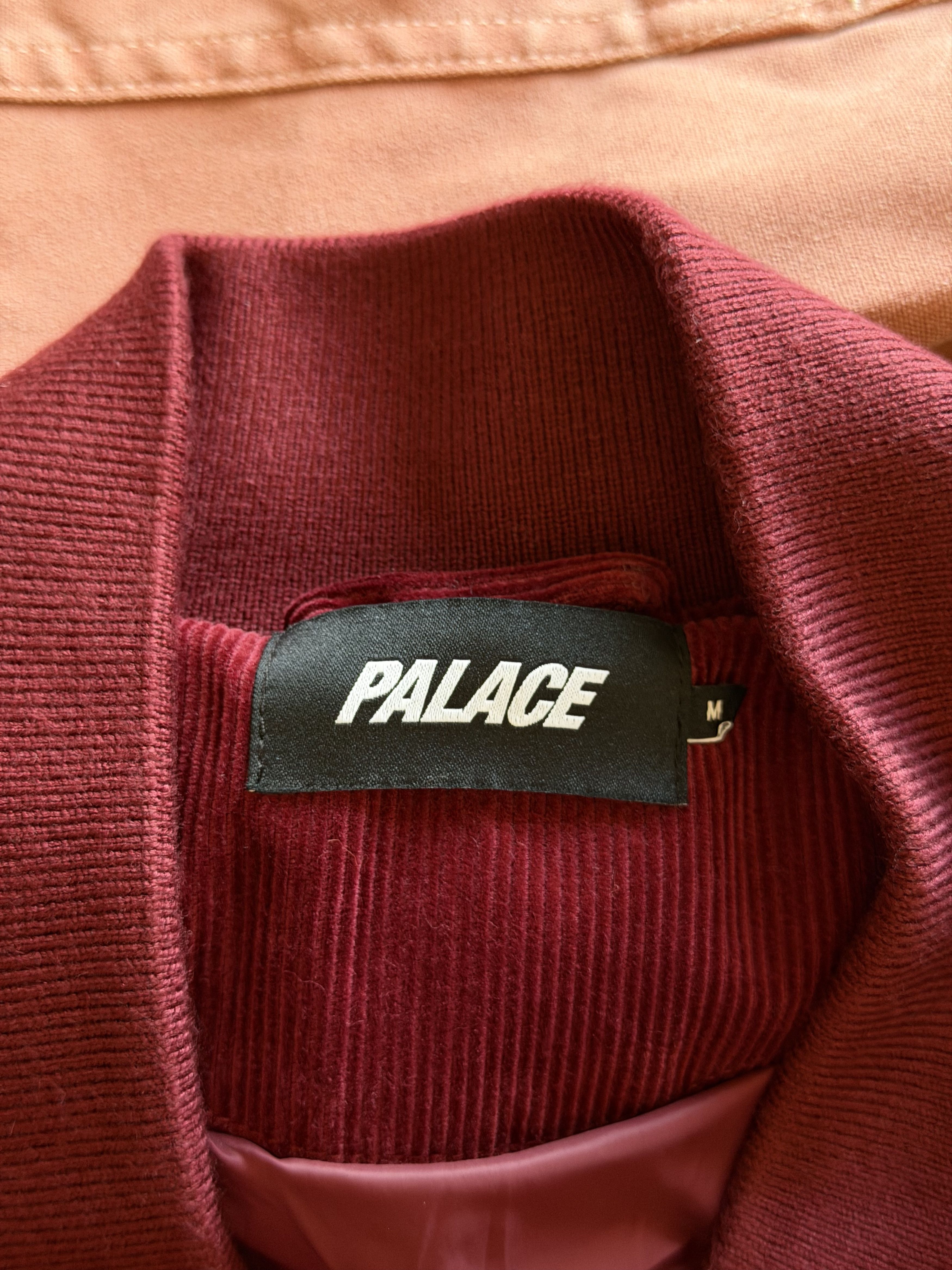 Palace Palace Hungry Raccoon Corduroy Bomber Jacket in Burgundy Size US M / EU 48-50 / 2 - 8 Thumbnail