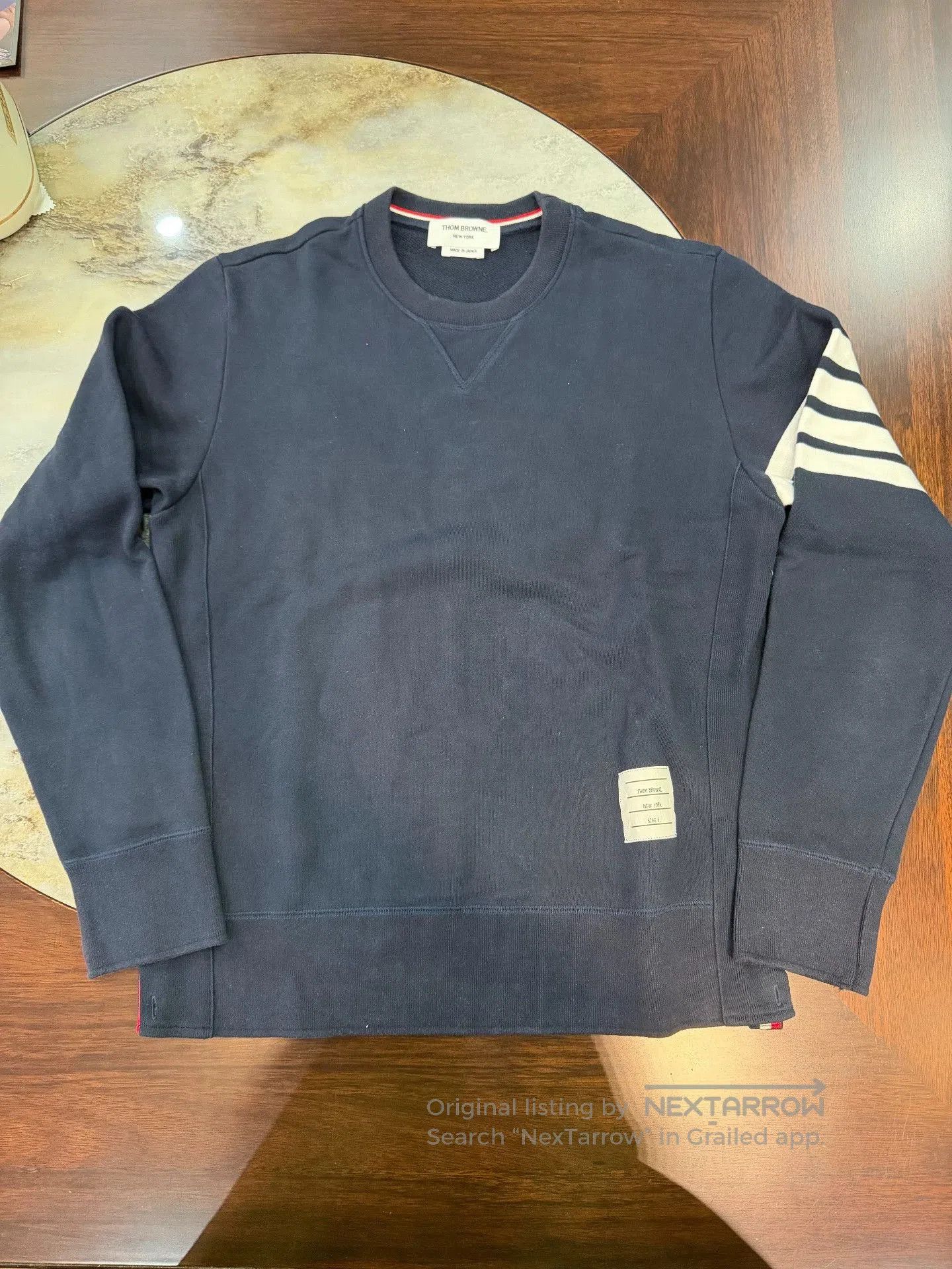 Thom Browne ThomBrowne Blue Knit Sweatshirt. Size US M / EU 48-50 / 2 - 1 Thumbnail