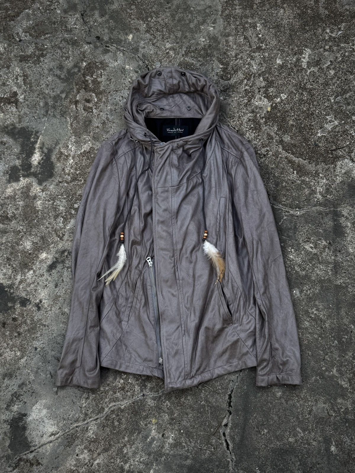 Tornado Mart Tornado Mart Asymmetrical Wax Bono Archived Jacket Size US M / EU 48-50 / 2 - 2 Thumbnail