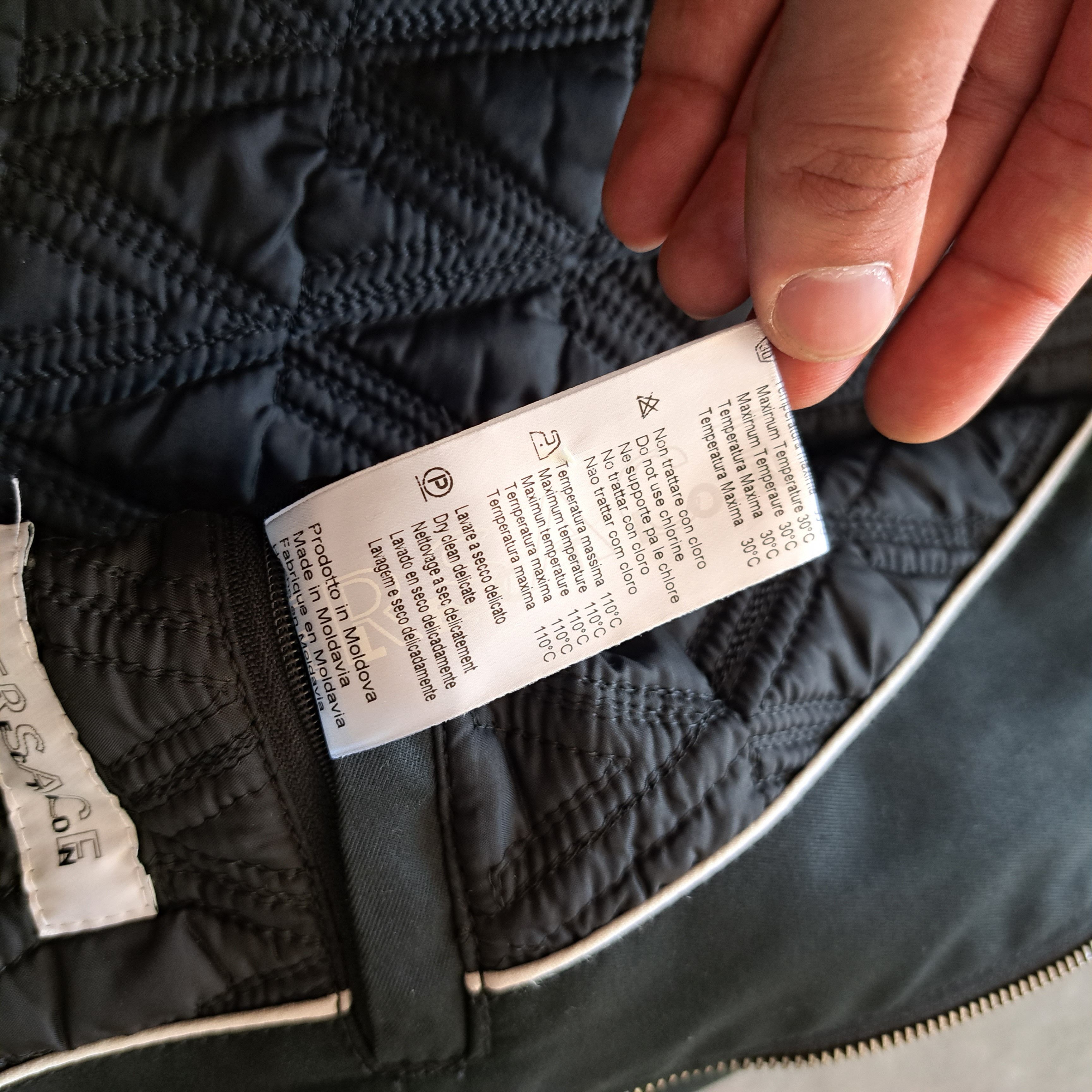 Other Versace Black Work Jacket Boxy Fit Archive Designer Size US L / EU 52-54 / 3 - 9 Thumbnail