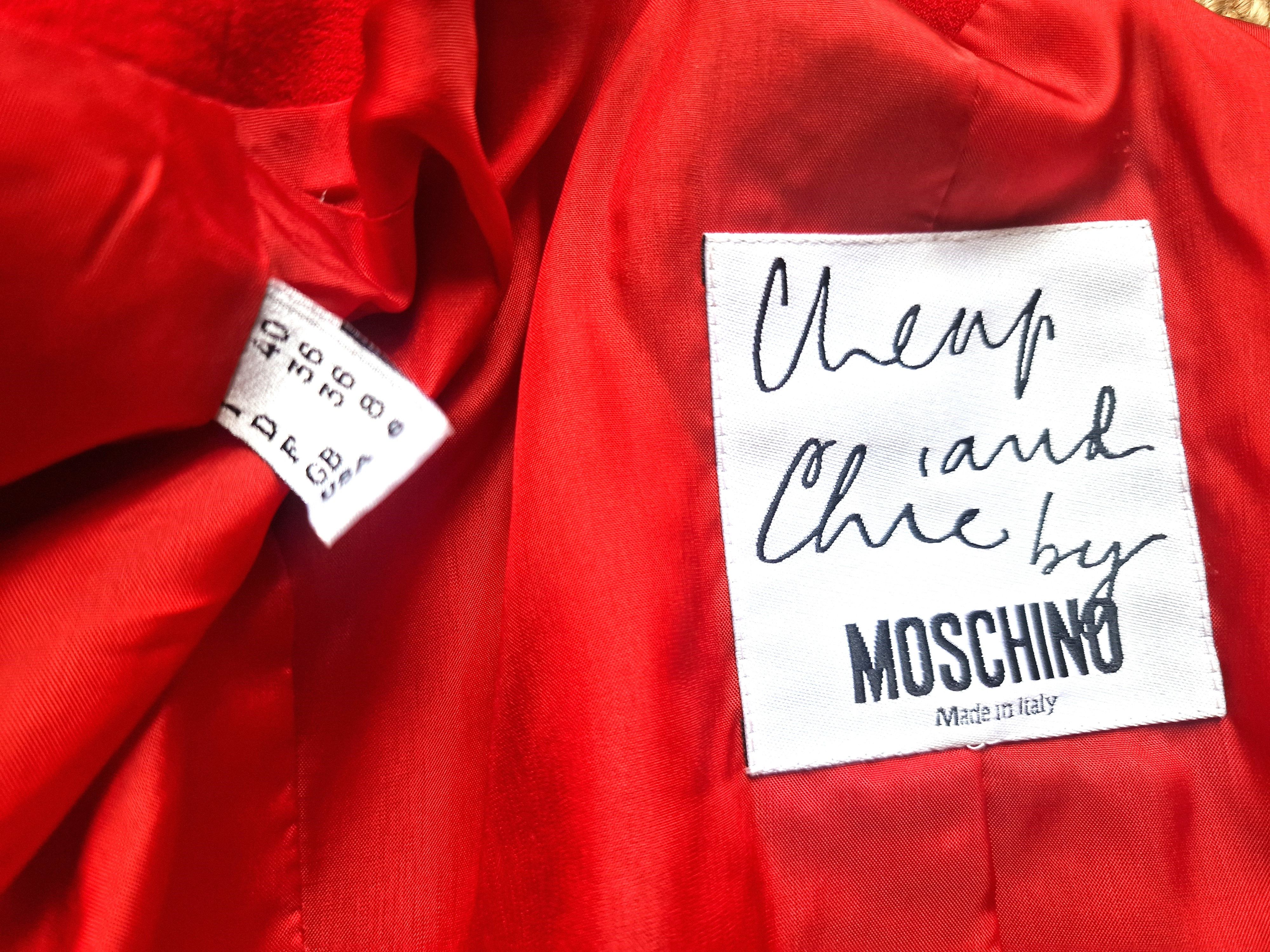 Moschino Iconic Moschino USA American Flag Medium Blazer Jacket Size M / US 6-8 / IT 42-44 - 9 Thumbnail