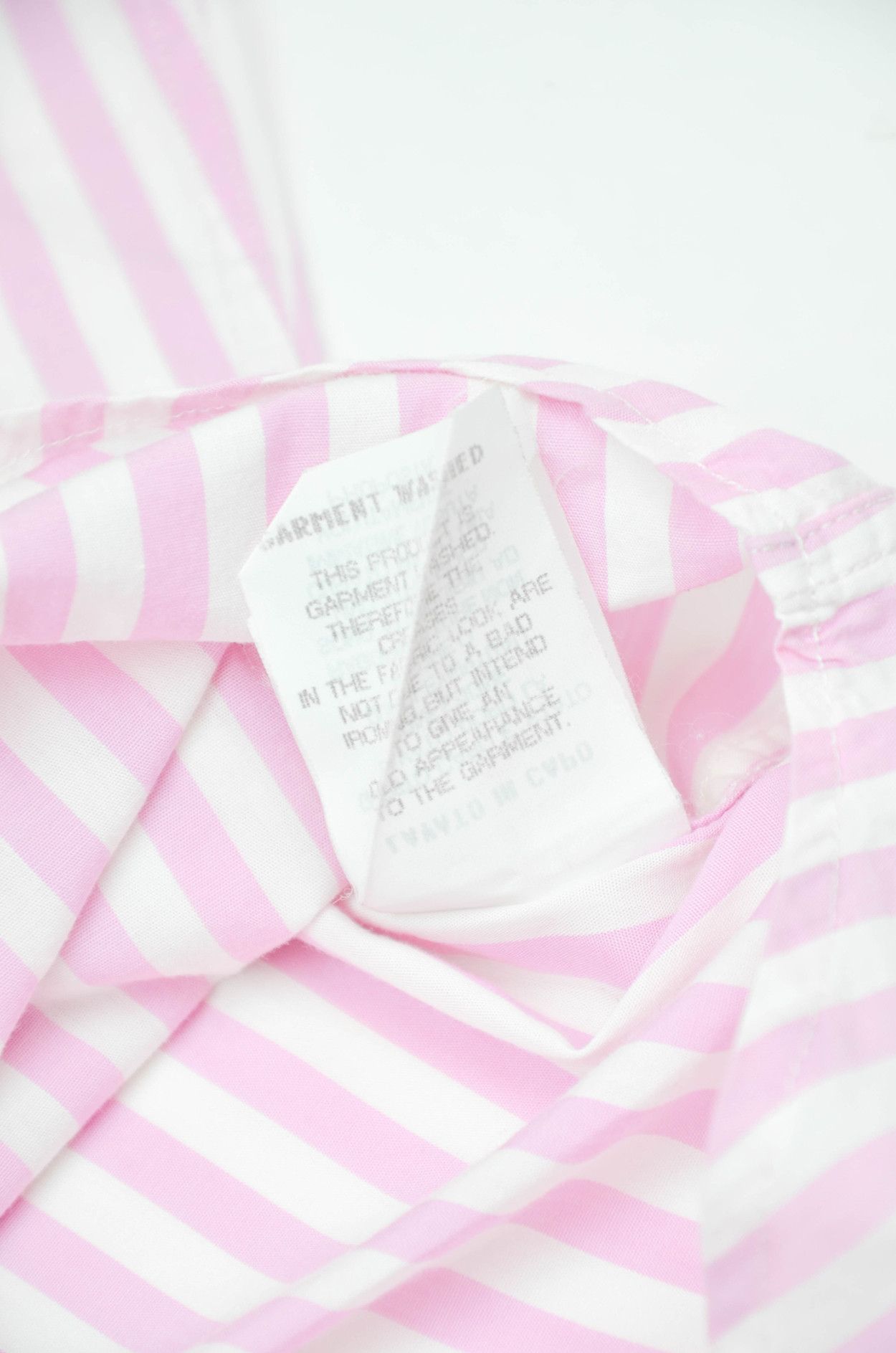 Designer Marina Yachting Striped Pink White Cotton Casual Shirt M Size US M / EU 48-50 / 2 - 12 Thumbnail