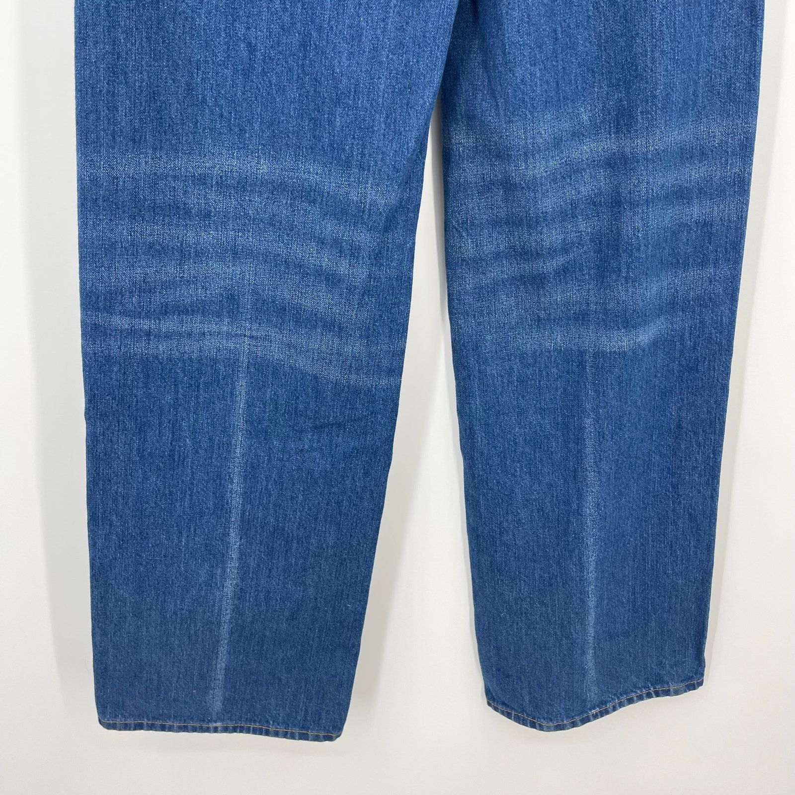 RE/DONE RE/DONE | The Marielou in Viper Blue Wide Leg Jeans 25 Size 25" / US 0 / IT 36 - 11 Thumbnail