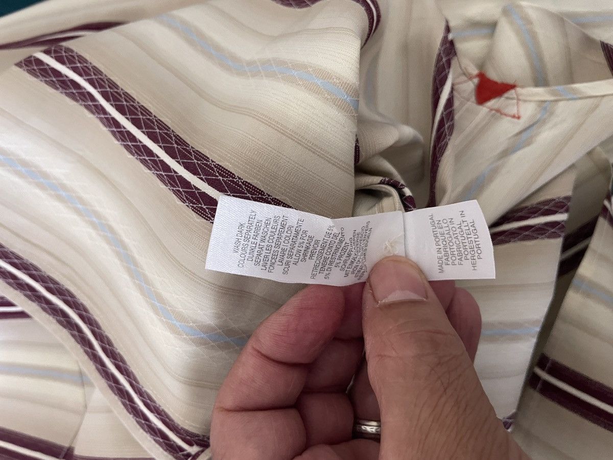 Paul Smith Striped Spread Collar FC contrast sleeve shirt Size US M / EU 48-50 / 2 - 10 Thumbnail