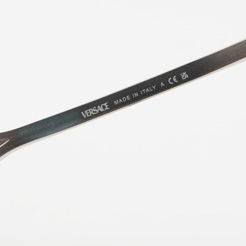 Versace Versace VE2283 10006G Sunglasses Silver Aviator Frame Size ONE SIZE - 4 Thumbnail