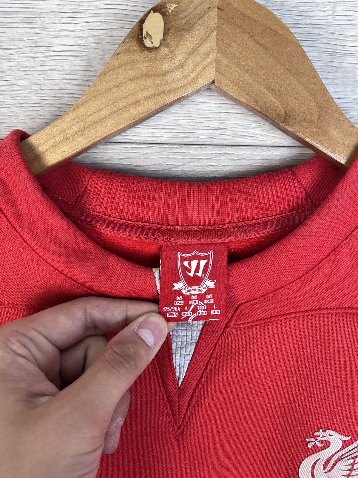 New Balance Football men's jacket Fc Liverpool Size M Warriord Size US M / EU 48-50 / 2 - 8 Thumbnail