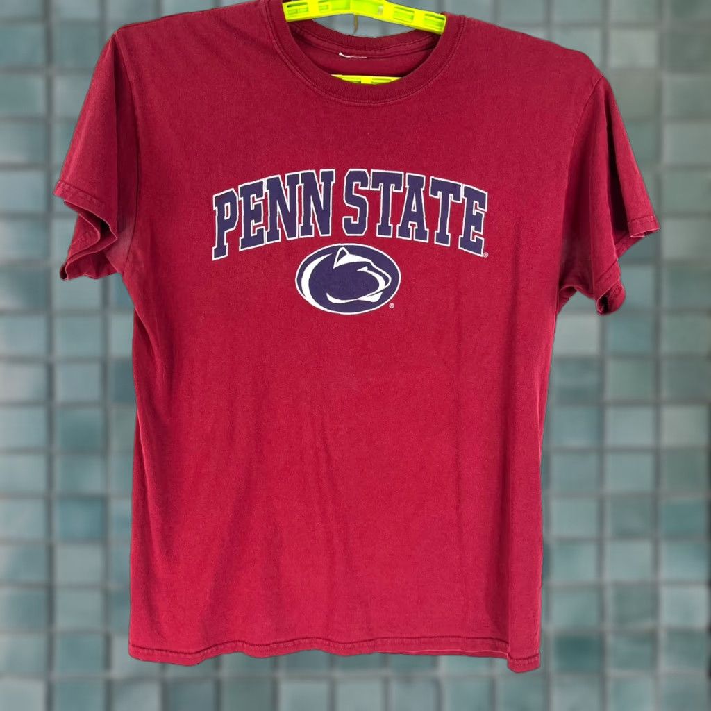 Gildan Gildan Penn State Nittany Lions T-Shirt Adult Medium Red Graphic University Mens Size US M / EU 48-50 / 2 - 1 Thumbnail