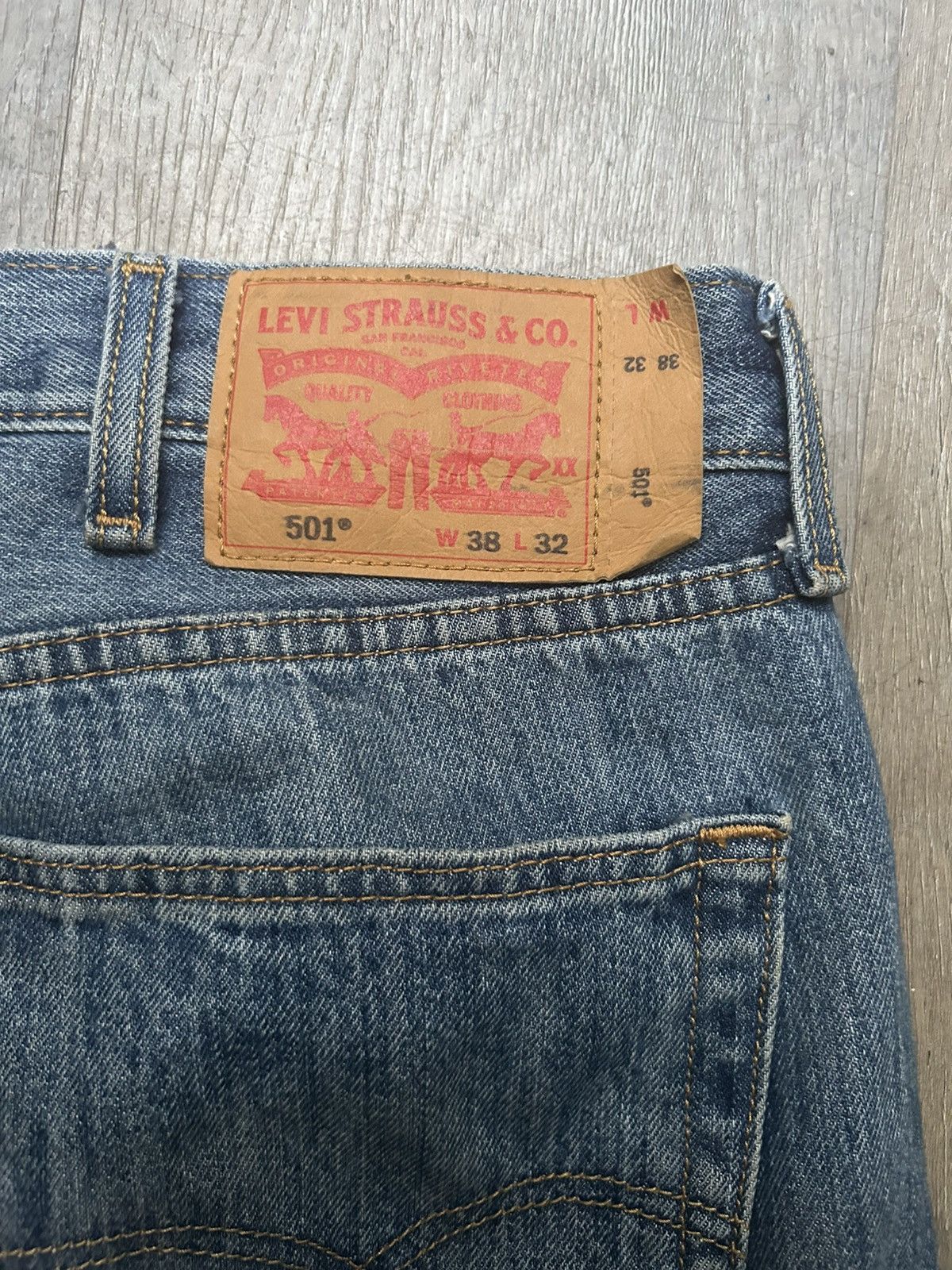 Levi's Blue Levi denim Size US 38 / EU 54 - 3 Thumbnail
