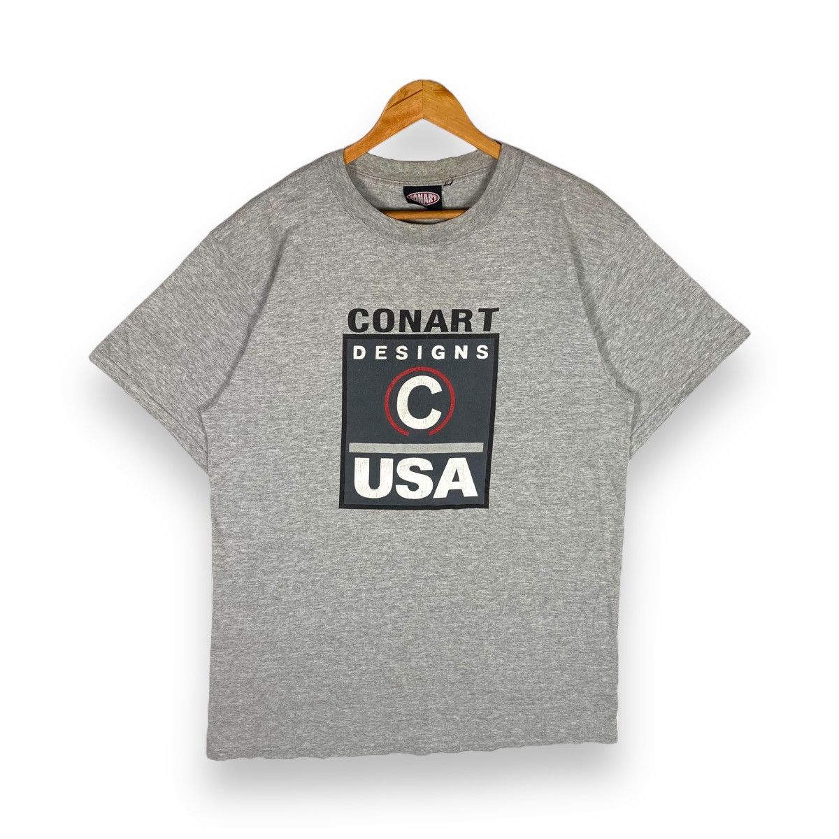 Vintage VINTAGE 90's CONART DESIGNS USA BIG GRAPHIC STREETWEAR TEE Size US L / EU 52-54 / 3 - 1 Thumbnail