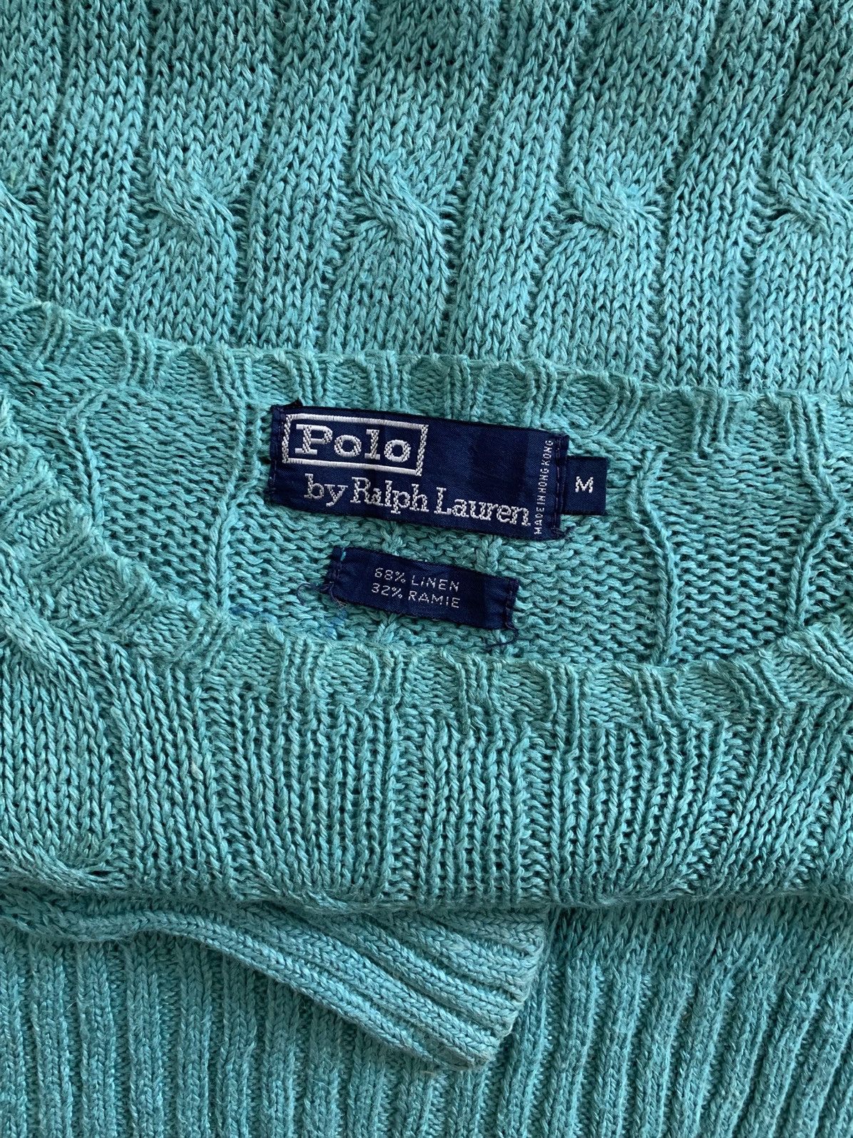 Polo Ralph Lauren Polo Ralph Lauren Cable Knitwear Size US M / EU 48-50 / 2 - 5 Thumbnail