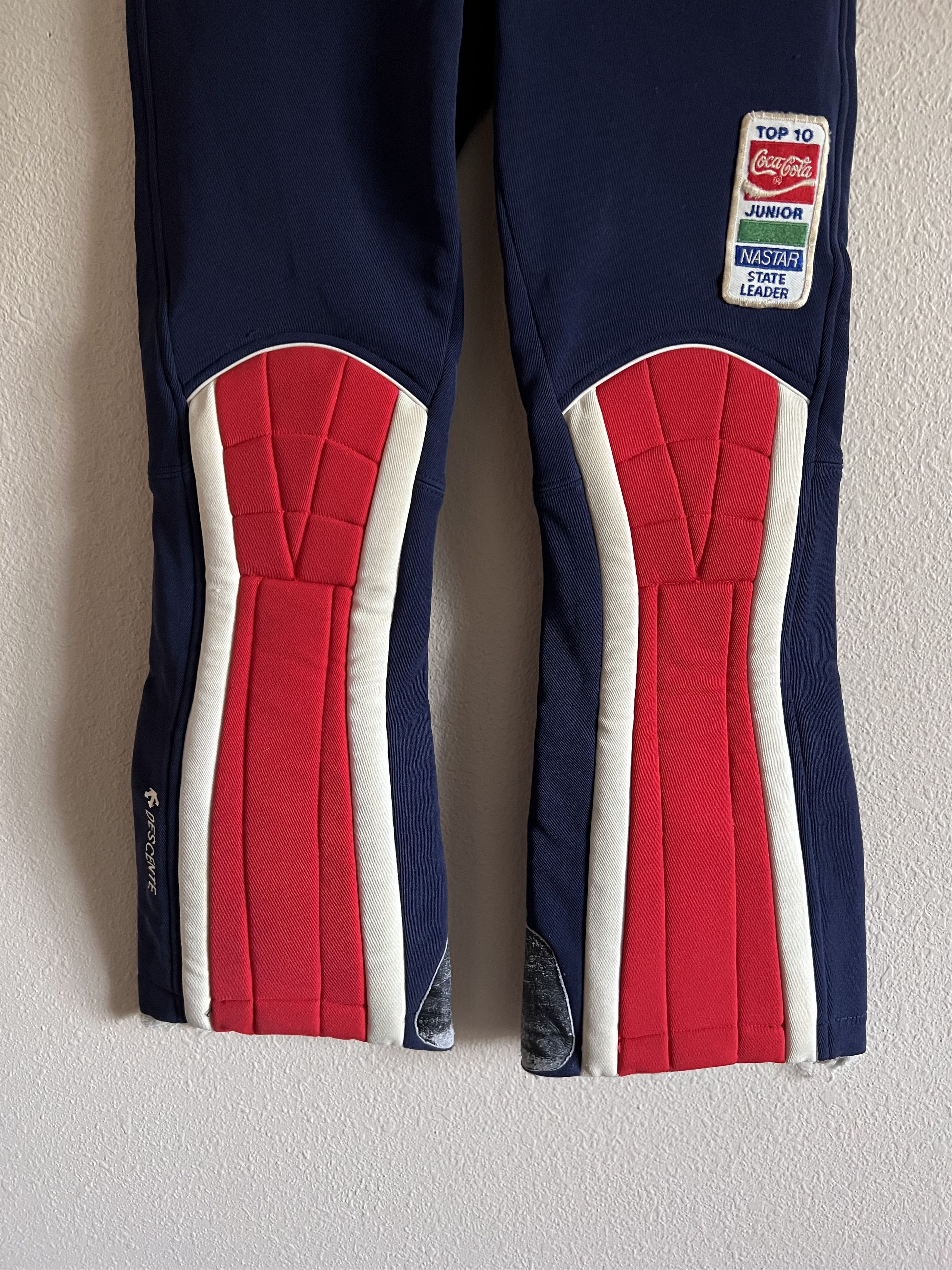 Descente Vintage 80s Descente CocaCola Junior NASTAR Padded Ski Pants Size US 29 - 3 Thumbnail