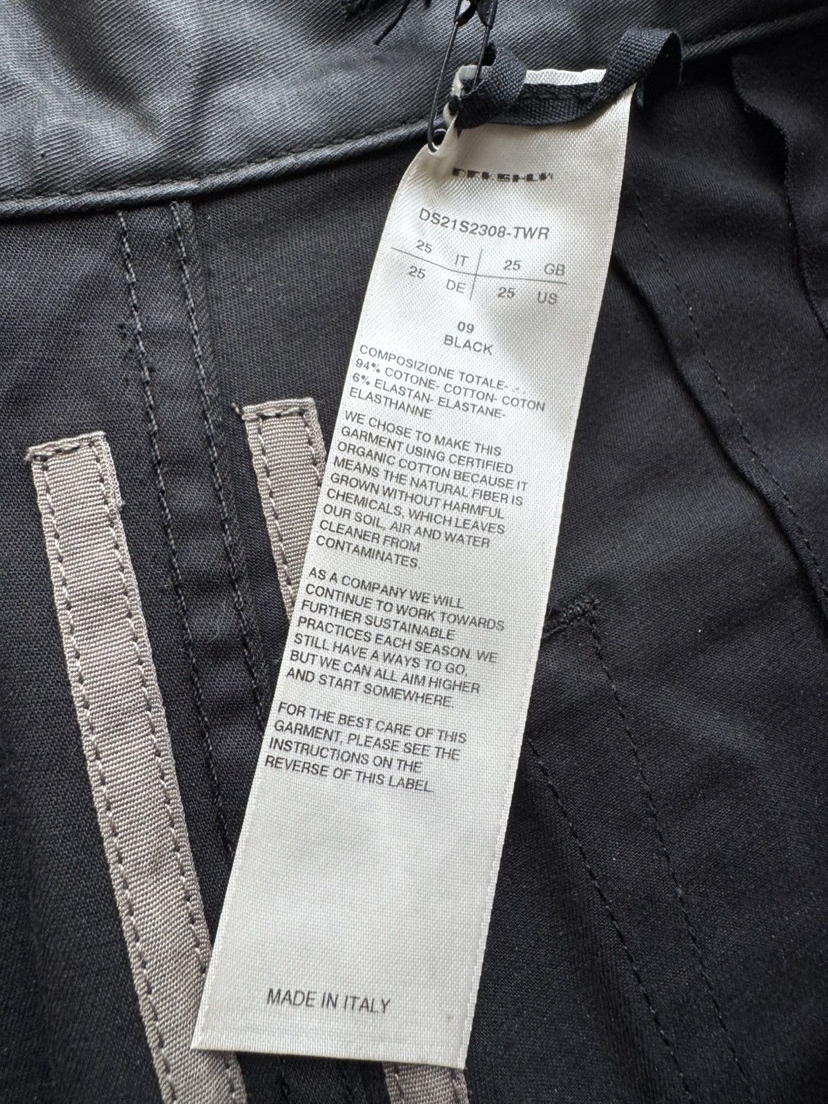 Rick Owens Rick Owens Bolans Cropped Pant Size US 26 / EU 42 - 5 Thumbnail