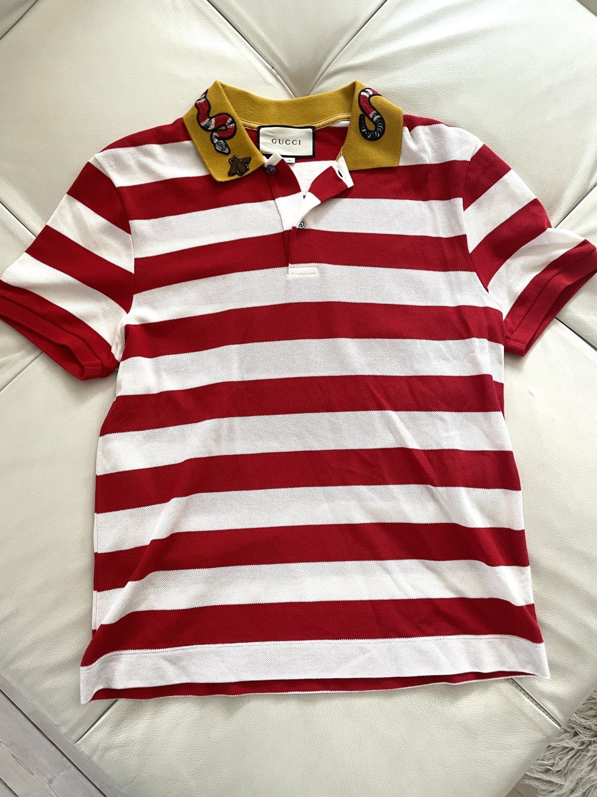 Gucci Gucci snake polo Size US M / EU 48-50 / 2 - 2 Thumbnail