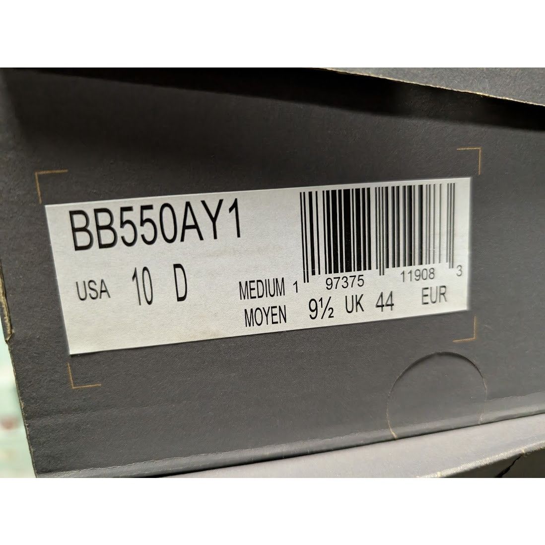 Aime Leon Dore × New Balance o1rshd1 Q:9 / 550 AY1 Sneakers in Multicolor Size US 10 / EU 43 - 14 Thumbnail