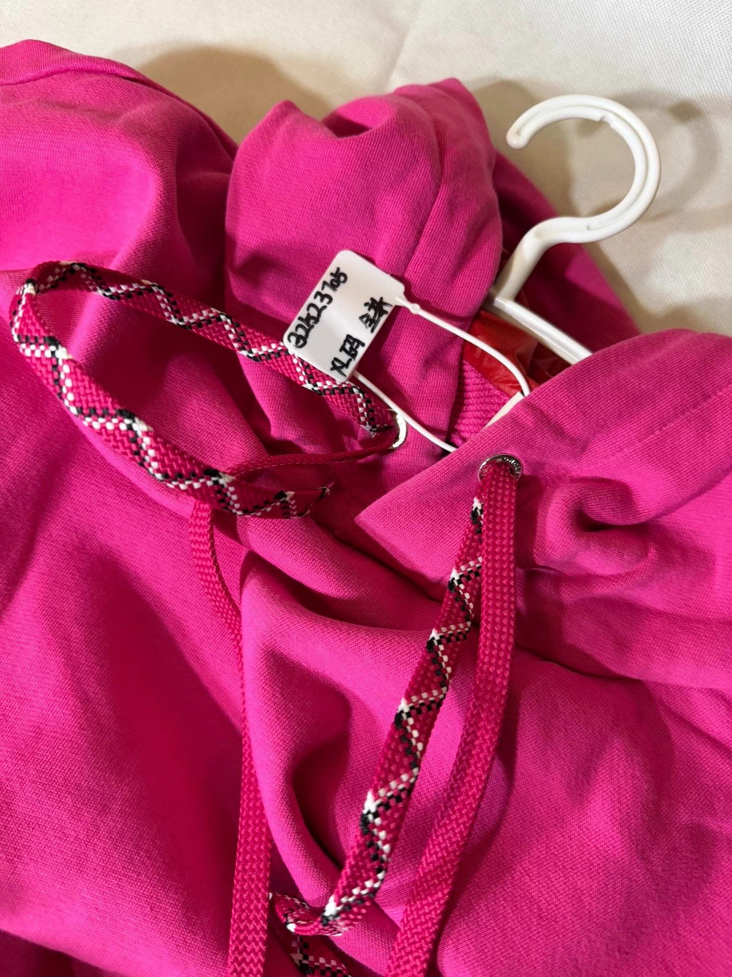 Moncler Moncler Women's Magenta colorblocked logo hoodie XL Size XL / US 12-14 / IT 48-50 - 3 Thumbnail
