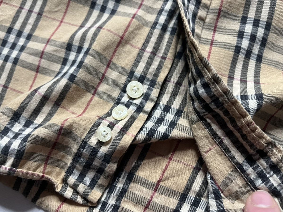 Burberry Vintage Burberry london nova check shirts Size US L / EU 52-54 / 3 - 10 Thumbnail
