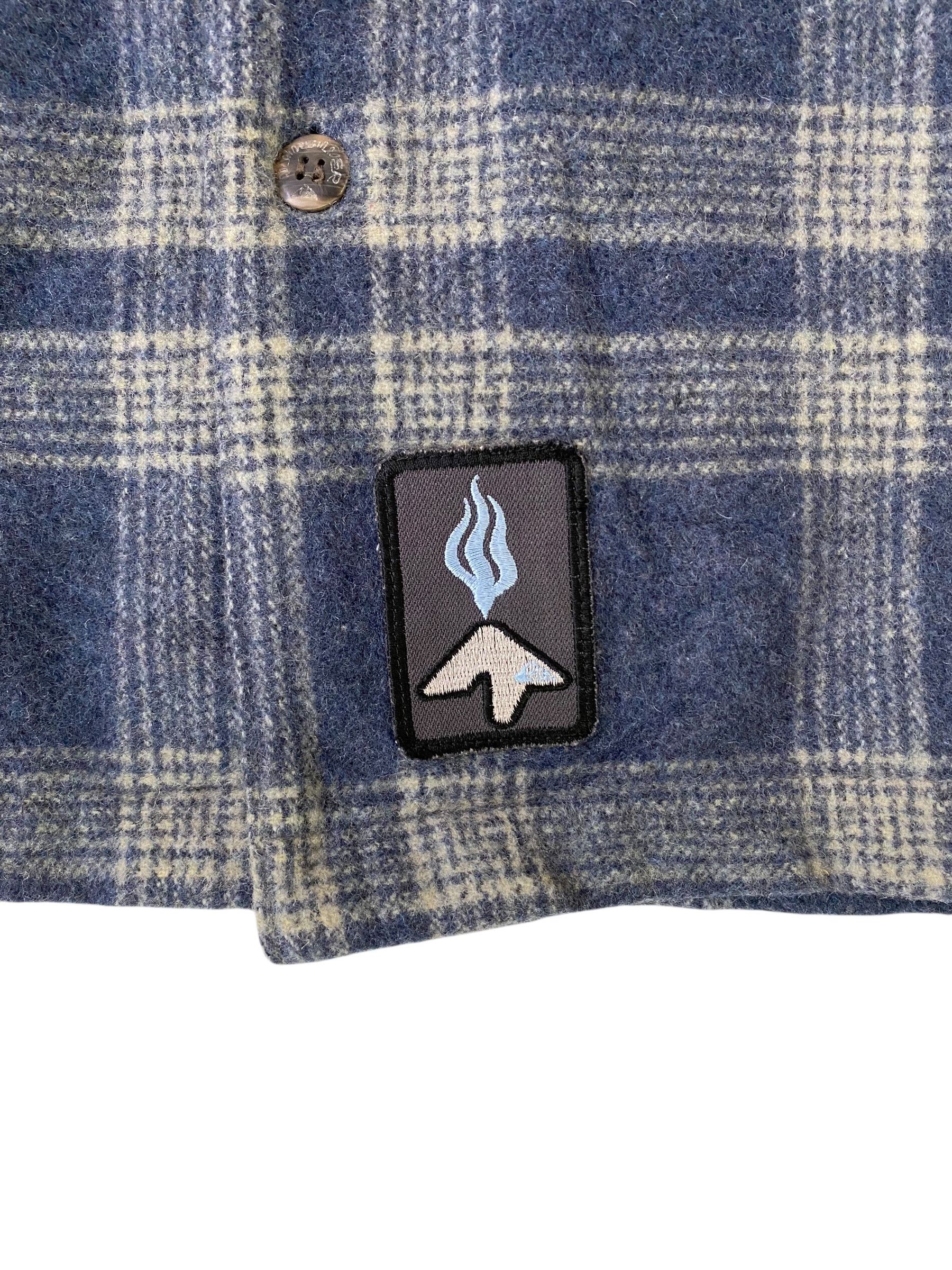 Quiksilver Vintage 90s Quiksilver plaid wool flannel Size US S / EU 44-46 / 1 - 6 Thumbnail