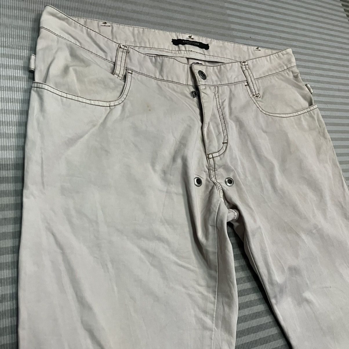 Santacroce Vintage Santacroce Snap Button Pants Made in Italy 35x40 Size US 35 - 7 Thumbnail