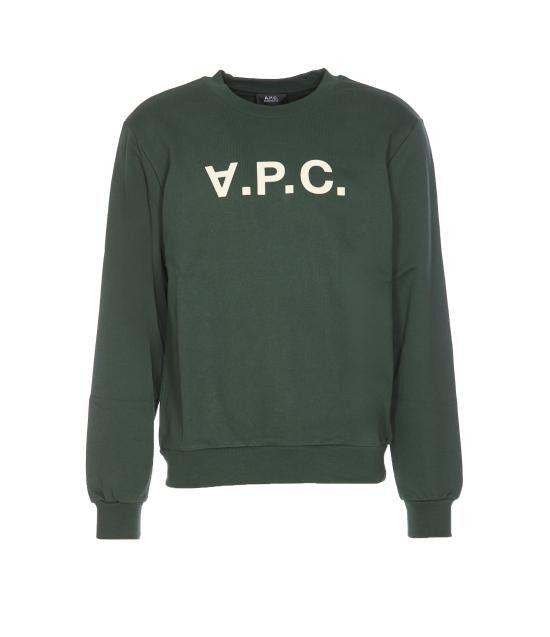 A.P.C. A.P.C. Men Sweater COHBN M27907 KMA Green Size US L / EU 52-54 / 3 - 1 Thumbnail