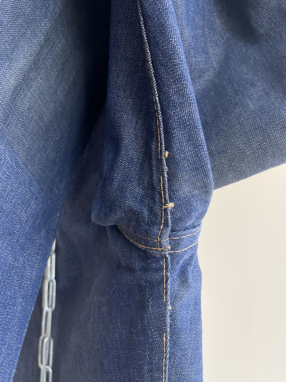 Levi's 6037 Big E Tab Talon Zip Fly Straight Fit Denim Jeans 60s Size 26" / US 2 / IT 38 - 18 Thumbnail