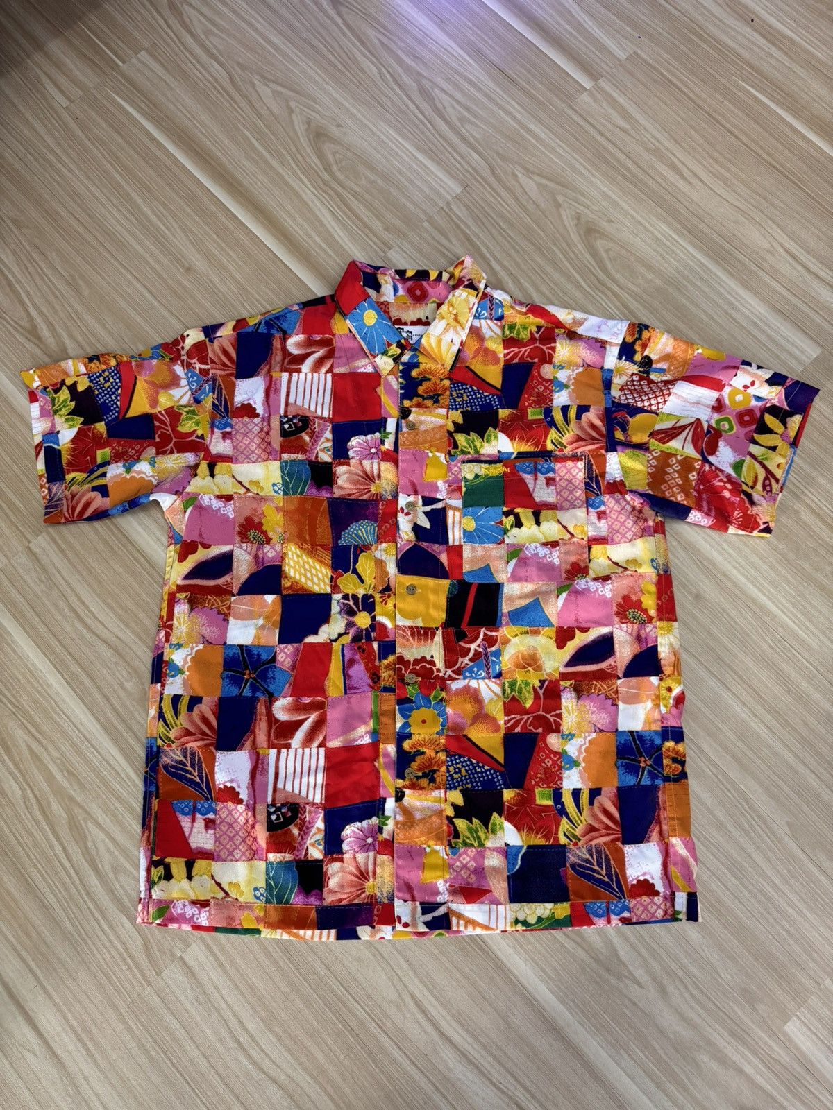 Kansai Yamamoto Kansai Yamamoto Floral Sakura Japan Size US XL / EU 56 / 4 - 4 Thumbnail