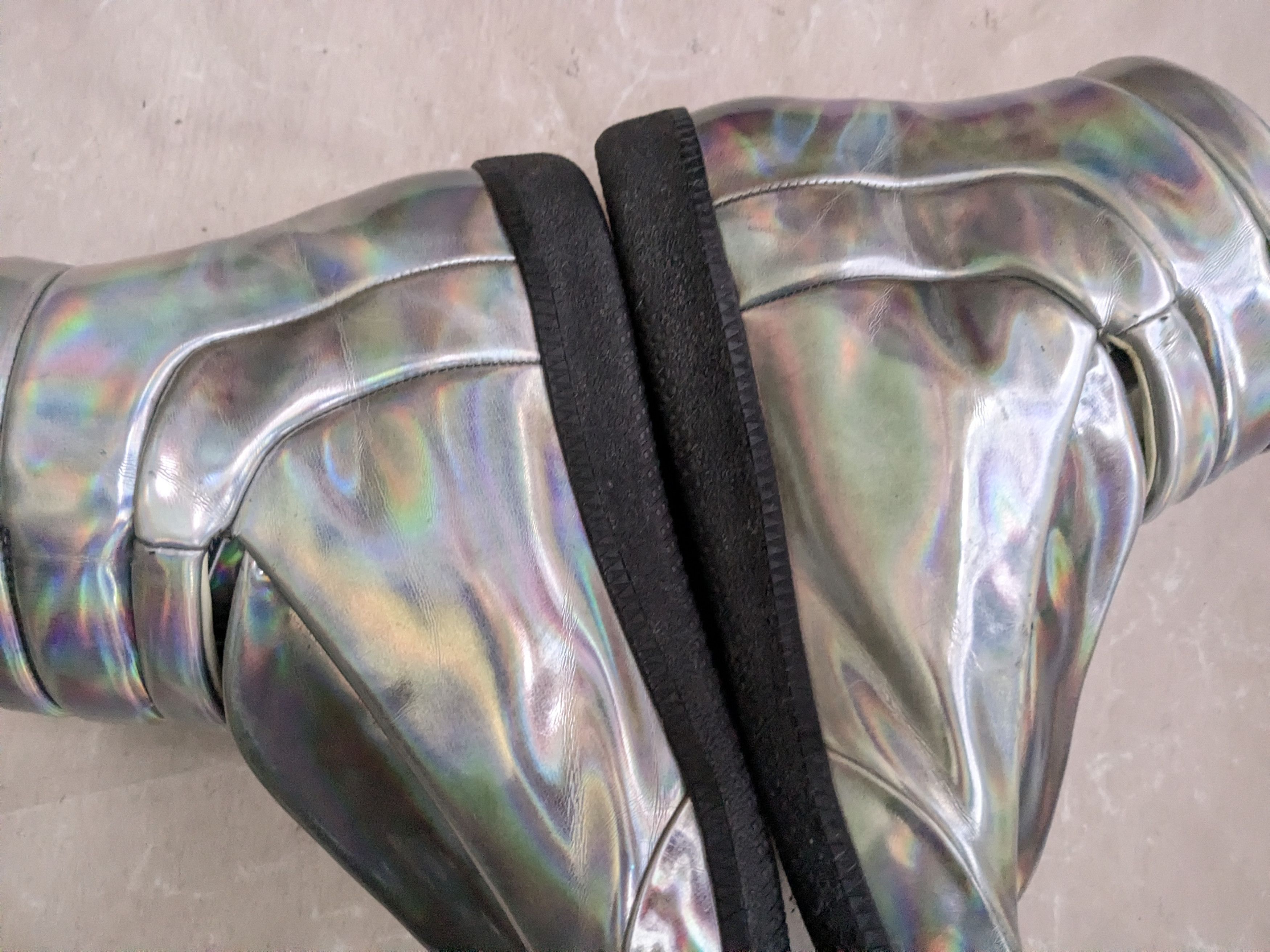 Maison Margiela Maison Martin Margiela Future “Iridescent” Silver 10.5 43.5 Size US 10.5 / EU 43-44 - 14 Thumbnail