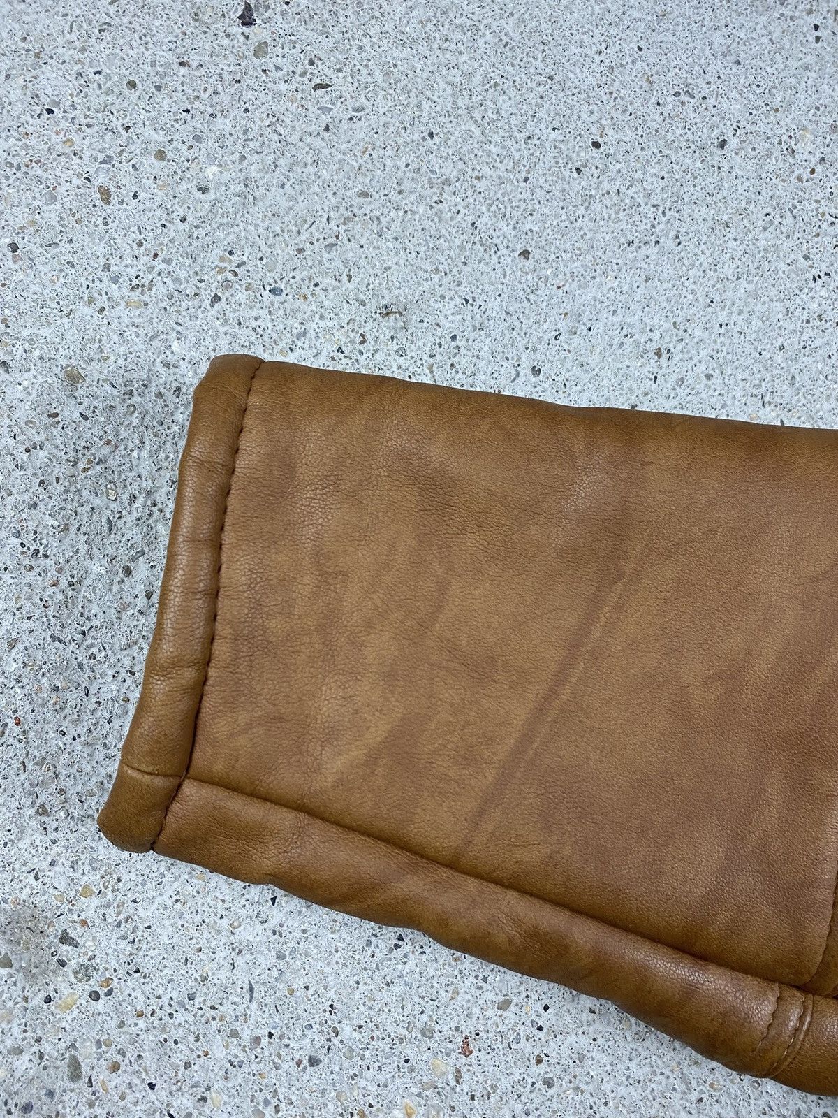 Vintage Shearling leather jacket brown vintage Size US XL / EU 56 / 4 - 5 Thumbnail