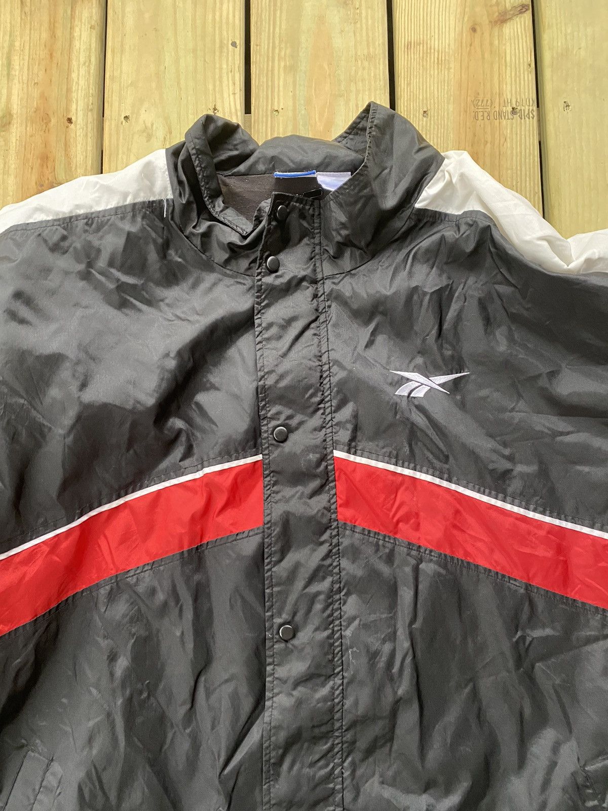 Reebok × Vintage Vintage 90s reebok windbreaker jacket Size US XXL / EU 58 / 5 - 7 Thumbnail