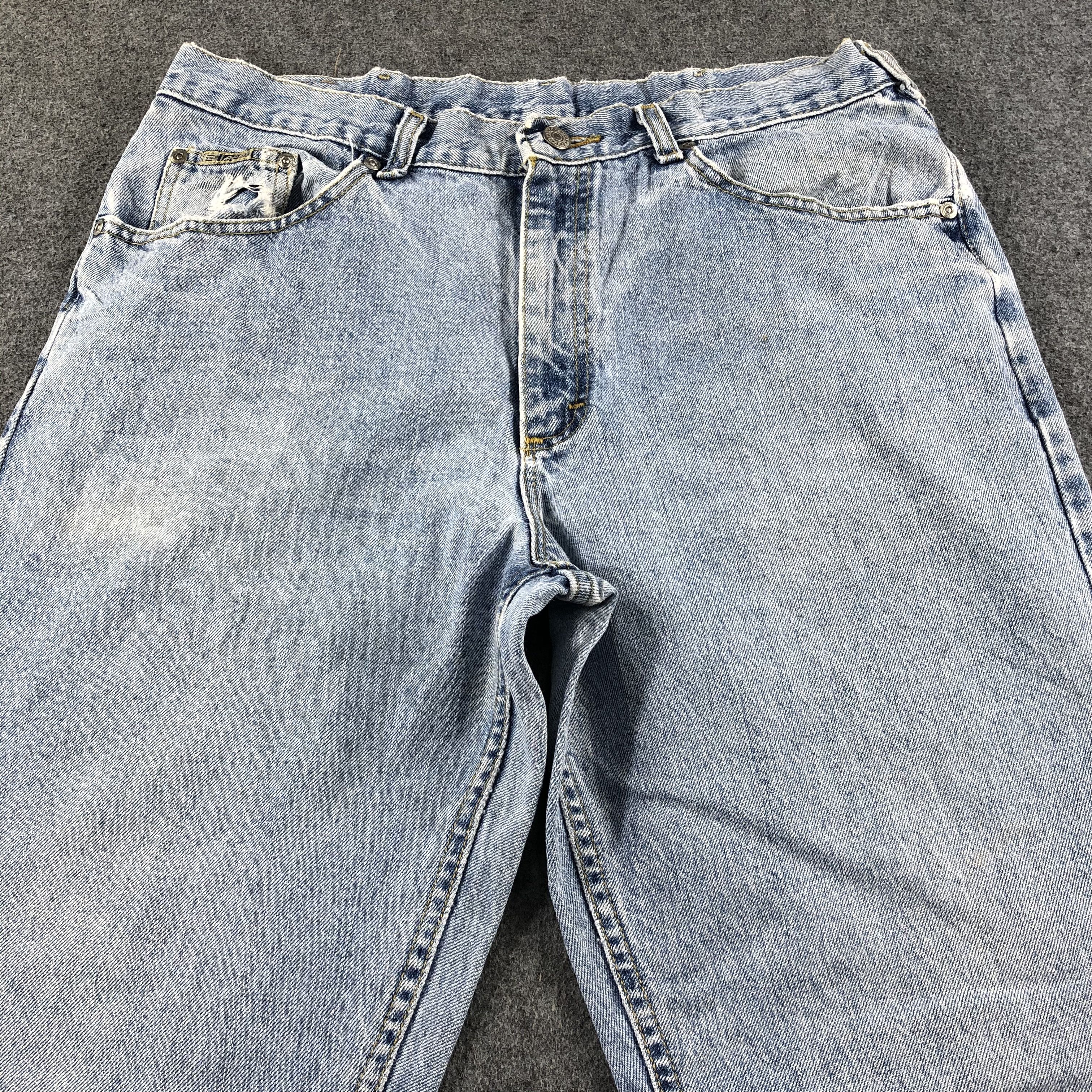 Lee Vintage Blue Wash Lee Jeans-J2506 Size US 33 - 3 Thumbnail