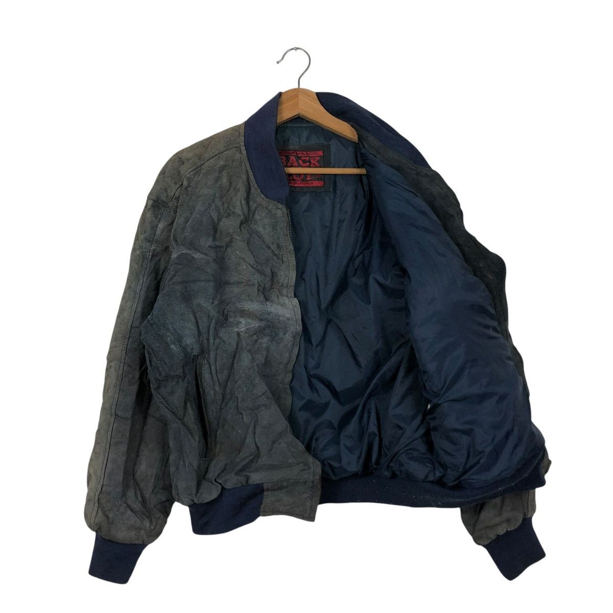 Japanese Brand 🔥VINTAGE LEATHER JACKET BOMBER BACK LOT ISSEY MIYAKE Size US L / EU 52-54 / 3 - 13 Thumbnail