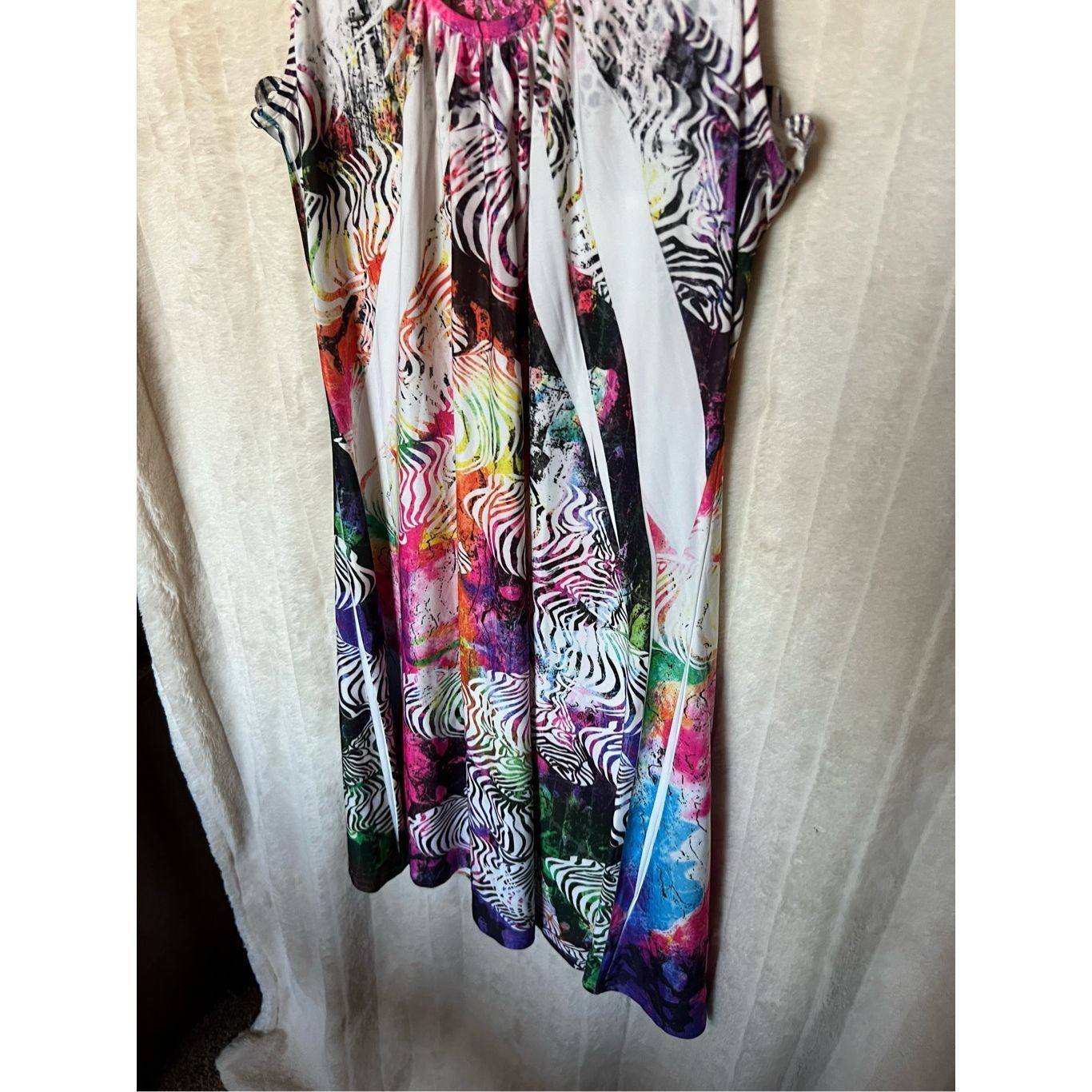 Other Miss Match Multicolored Patterned Tank Top Dress Woman’s Siz Size S / US 4 / IT 40 - 2 Thumbnail