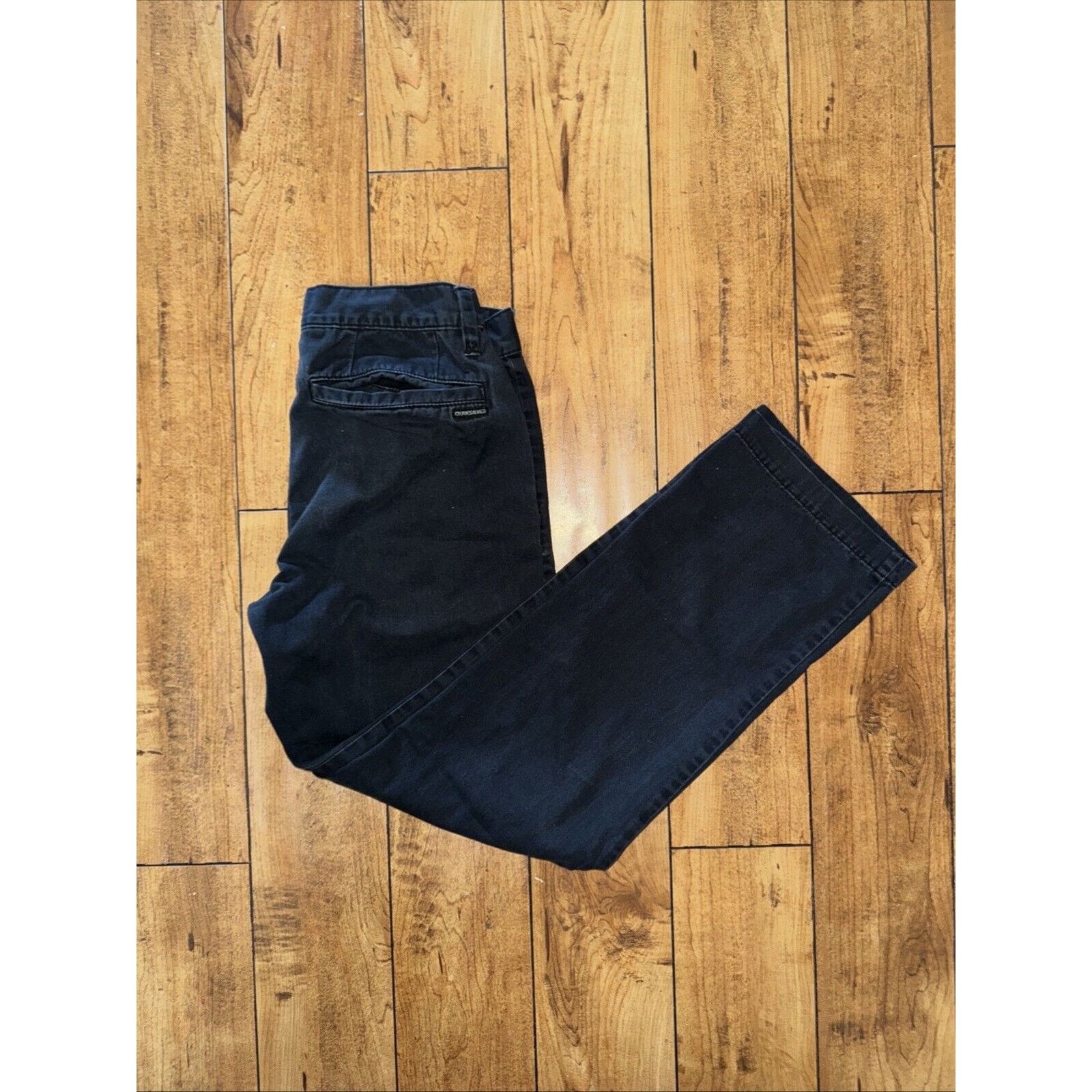 Billabong × Dickies × Quicksilver Quicksilver Chino Pants Black 28x29 Size US 28 / EU 44 - 1 Thumbnail