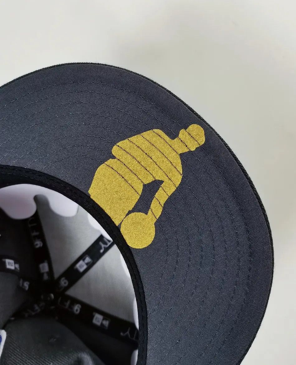 NBA × New Era NBA Champions Golden State Warriors Basketball wool Cap Hat Size ONE SIZE - 4 Thumbnail