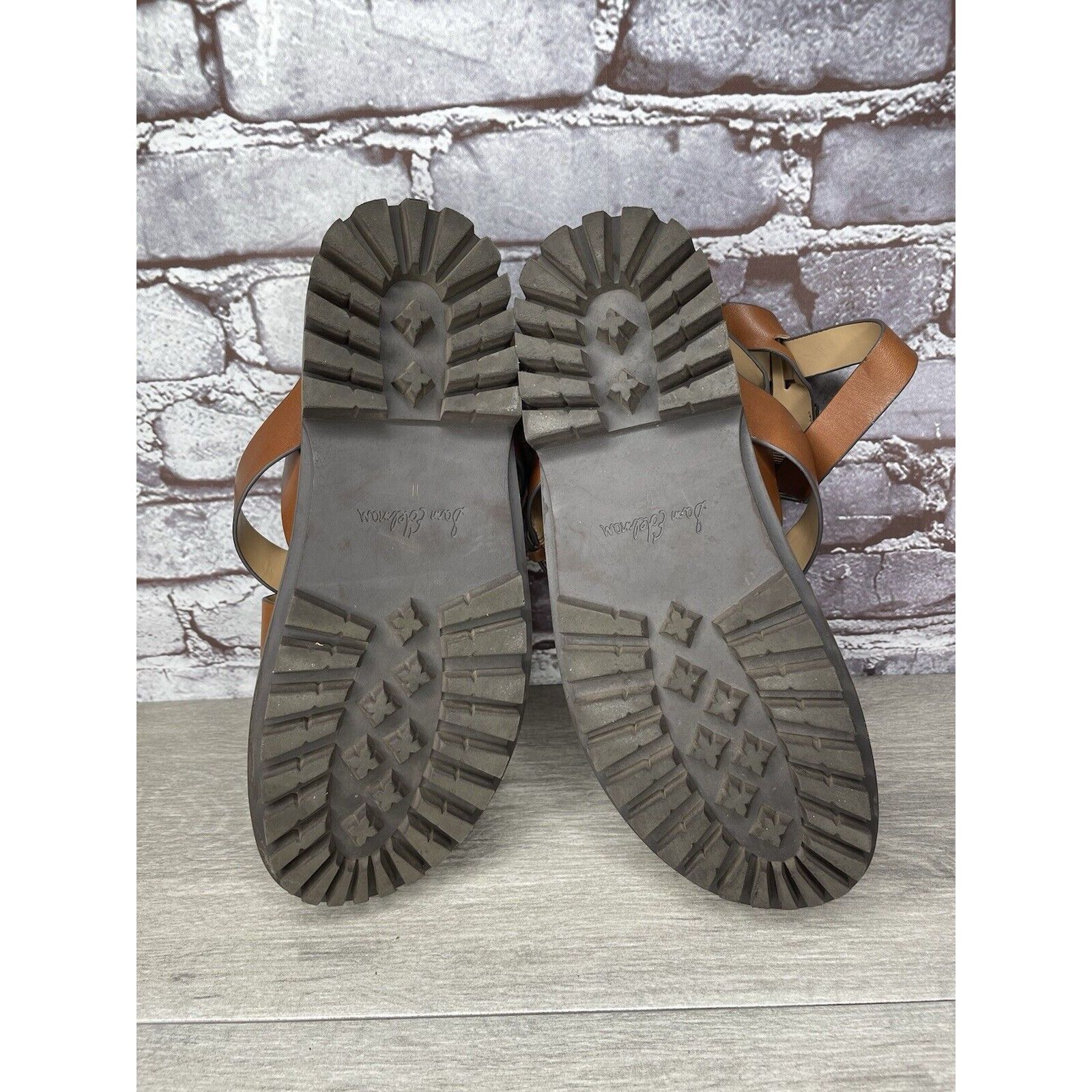 Sam Edelman Sam Edelman Eleanora Brown Leather Lug Sole Strap Sandals Wo Size US 11 / IT 41 - 9 Thumbnail