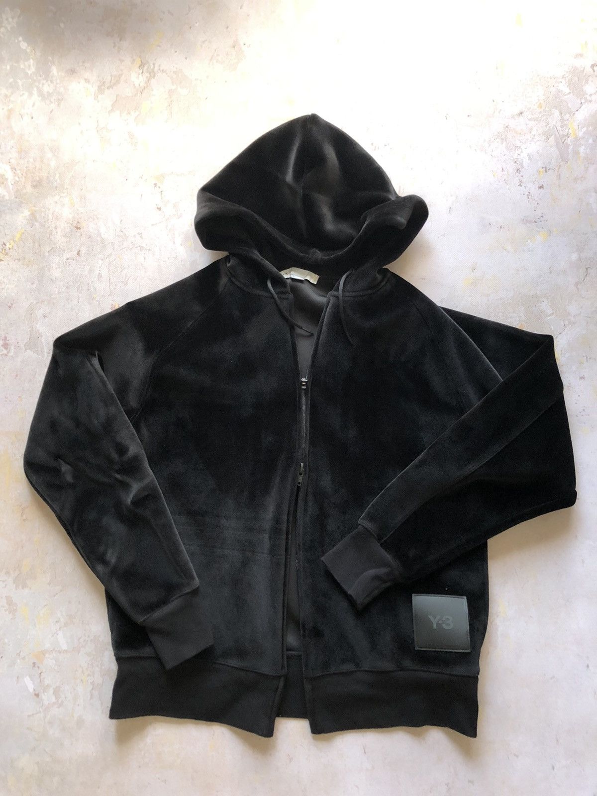 Yohji Yamamoto Rare velour boxy hoodie Y-3 by Yohji Yamamato x Adidas Size US M / EU 48-50 / 2 - 1 Thumbnail